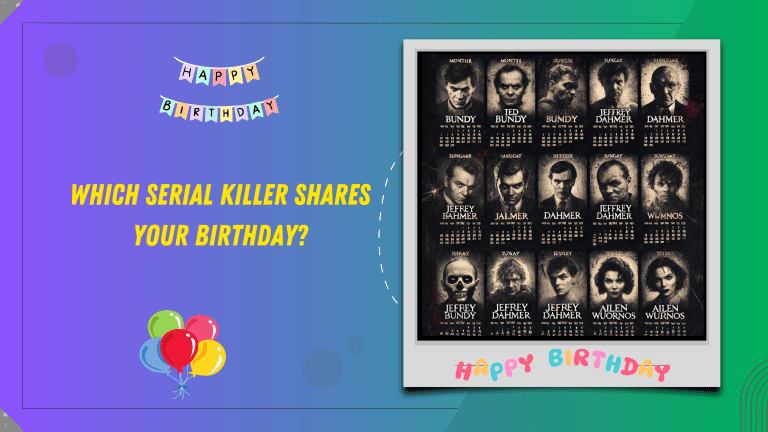 Serial Killer Birthdays