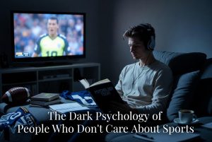 The Dark Psychology of People Who Don’t Care About Sports