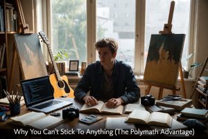 The Psychology of People Who Can’t Stick to Anything (The Polymath Mind)