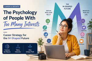The Psychology of People With Too Many Interests: Career Strategy for the M-Shaped Future